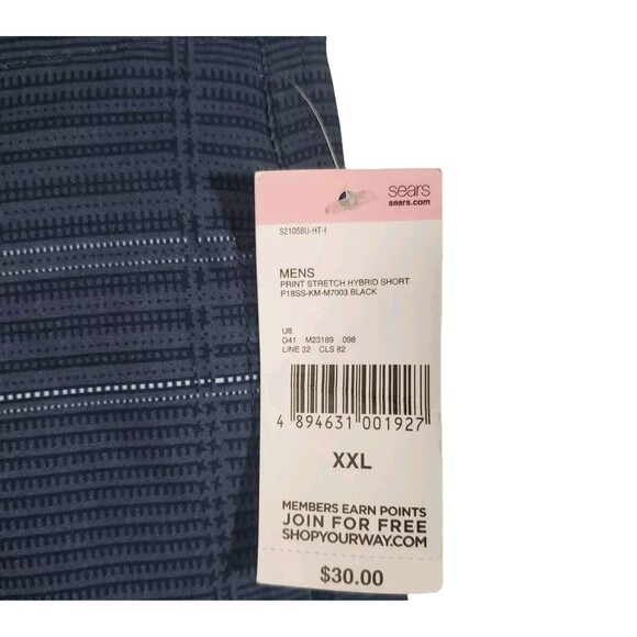 Amplify Board Shorts Mens XXL Blue Plaid Polyester Spandex Summer Outdoor Casual - Picture 4 of 8